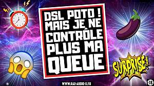 Tu vas te faire réveiller par la grosse bite de ton pote qui glisse dans ta raie audio porno gay français