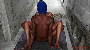 Excited stepsister decides to have anal sex with stepbrother in homemade video while parents are out!