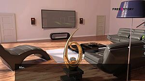 Hey, check out Dreams of Desire—Alex watches Jena taking a shower in this 3D game.