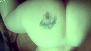 Fat BBW bent over in doggystyle with big black cock