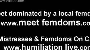 Eat all your cum, nasty fucker.