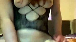 a sexy cam girl rides dildo in anal assfucking
