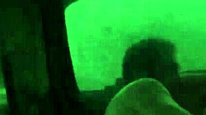 Girl Enjoys Spooning Sex In Car At Park