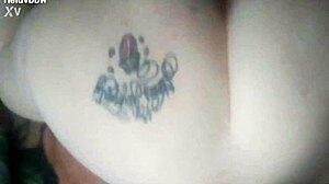 Fat BBW bent over in doggystyle with big black cock