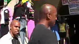 Watch this african babe give an amazing blowjob to a black guy! It's interracial porn at its best!