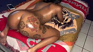 Mini Stallion gets wild in a steamy sex theater.