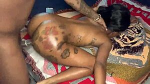 Mini Stallion gets wild in a steamy sex theater.