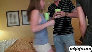 Can Two Busty Ladies Handle This Wild Party?