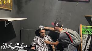 Photographer seduces hetero client