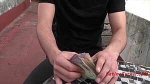 Latin gay guy makes a financial sex deal