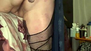 Juicy milf enjoys suck and fuck with dildo to orgasm