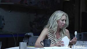 katie morgan and david lee fuck passionately on the boss's desk