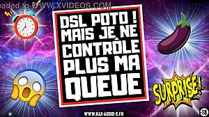 Tu vas te faire réveiller par la grosse bite de ton pote qui glisse dans ta raie audio porno gay français