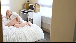 Stepmom Sovereign Syre catches stepson banging stepaunt Kennedy Kressler and joins for a wild roleplay ride.