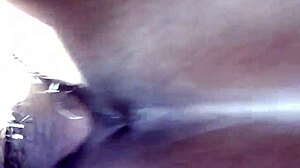 Ebony cheating wife enjoys anal sex and cum on ass with black lover