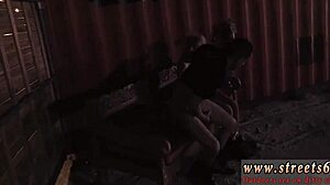 B mexican and three poor goldie in bondage scene