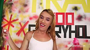 sarita fox glory hole blowjob fetish shemale