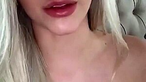 big tits teen 18+ moans while fucking her new dildo!