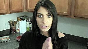 step brother catches teen 18+ masturbating and fucks her ass