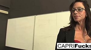 Capri Cavanni, Jessica Jaymes, and Arilla Ferra Fuck Each Other. Lesbian Scene with Big Tits and Asses.