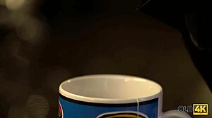 jenny smart has spicy sex with old man in living room