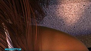 Amateur teen anal fucked with big ass