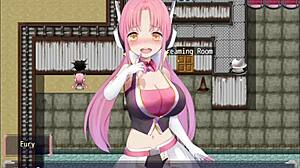 Eury isn't just a sexaroid, watch her play with toys and get bound in part 4.