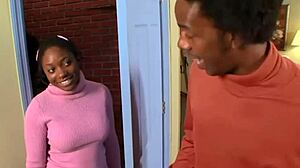 Ebony babes flash asses in group masturbation fun