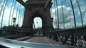 titus and lauro giotto say, 'want to fuck this horny chick publicly?' then they do anal and cumshot