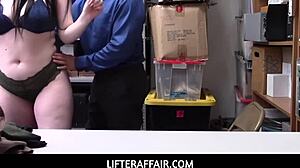 lifteraffair amilia onyx hides pussy and tits in leggings for taboo sex.