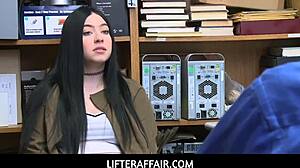 lifteraffair amilia onyx hides pussy and tits in leggings for taboo sex.