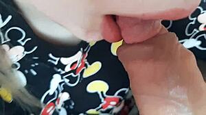 blowjob from sexy girl miki mouse