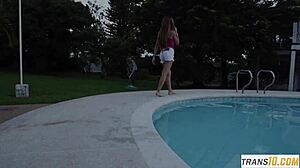 Trans Babe Gets Assfucked