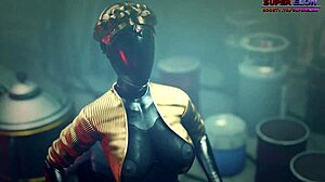 Atomic Heart 3D hentai with big cock creampie