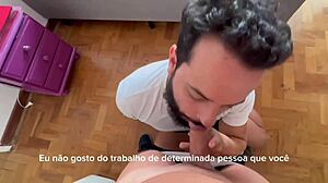 Bearded Mommy Sucking 5, 6, and 7 Inch Cocks