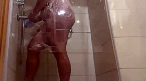 big tits teen 18+ brunette in a sexy solo fetish scene