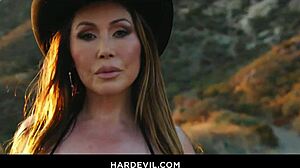 Man, Kianna Dior is a busty pro at taking cum in wild scenes