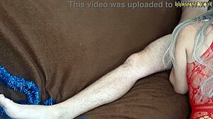 We Had Hot Blowjob Sex With Buttplug For New Year