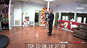 bethany is convinced by creepy bruno into rough sex at his place