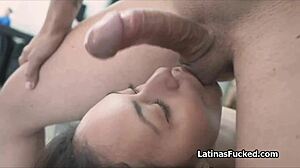 i interviewed a cute latina amateur for casting