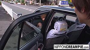 japanese babe in car scene
