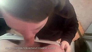 hey, another early morning blowjob from notagirldk with slutty makeup, he doesn't cum but i do