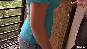 Hot lesbian action of young brunette sluts takes it deep