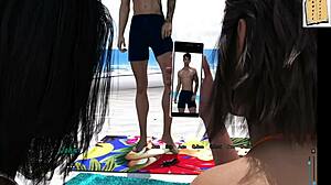 Underwater kissing with Layla