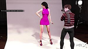 Fashionbusiness shows pussy at photo shoot e1 36