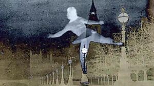 Dark london vintage lesbian step sisters engage in taboo acts