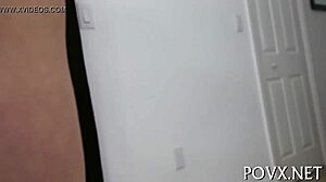 Youthful Teen Sucks Cock In Suggestive Blowjob Pose.