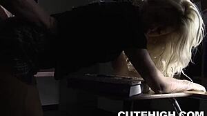 hot jessa rhodes sucks cock and gets boned