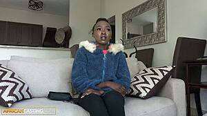 slutty ebony college girl rides rough cowgirl