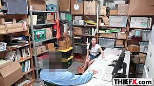 Carolina sweets punished with big cock in office